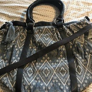 American Eagle Hobo / Crossbody Style Carpet Bag